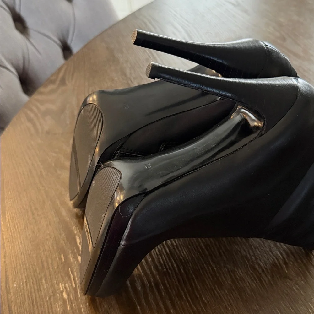 Nine West Black Ankle Boots - Picture 6 of 6